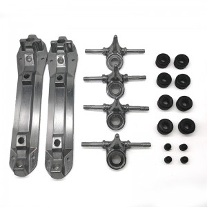 Fábrica al por mayor de suministro de suministro Placa de patinaje patín de alta resistencia Placas de patín Aluminio